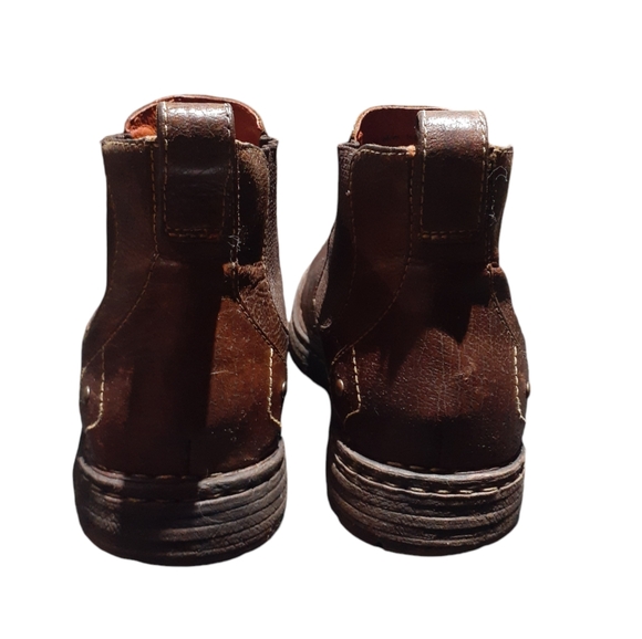 Born Men's Porto Chelsea Boots H43723 in Timber Leather Size 11 - Picture 5 of 9